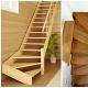 Hapat e kthesës së shkallëve: llojet e produkteve dhe tiparet e llogaritjeve, shembujt e instalimit Hapat e rrotullimit për shkallët prej druri