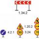 Scheme de organizare a traficului și împrejmuirea locurilor pentru realizarea lucrărilor rutiere (manual pentru maistru)